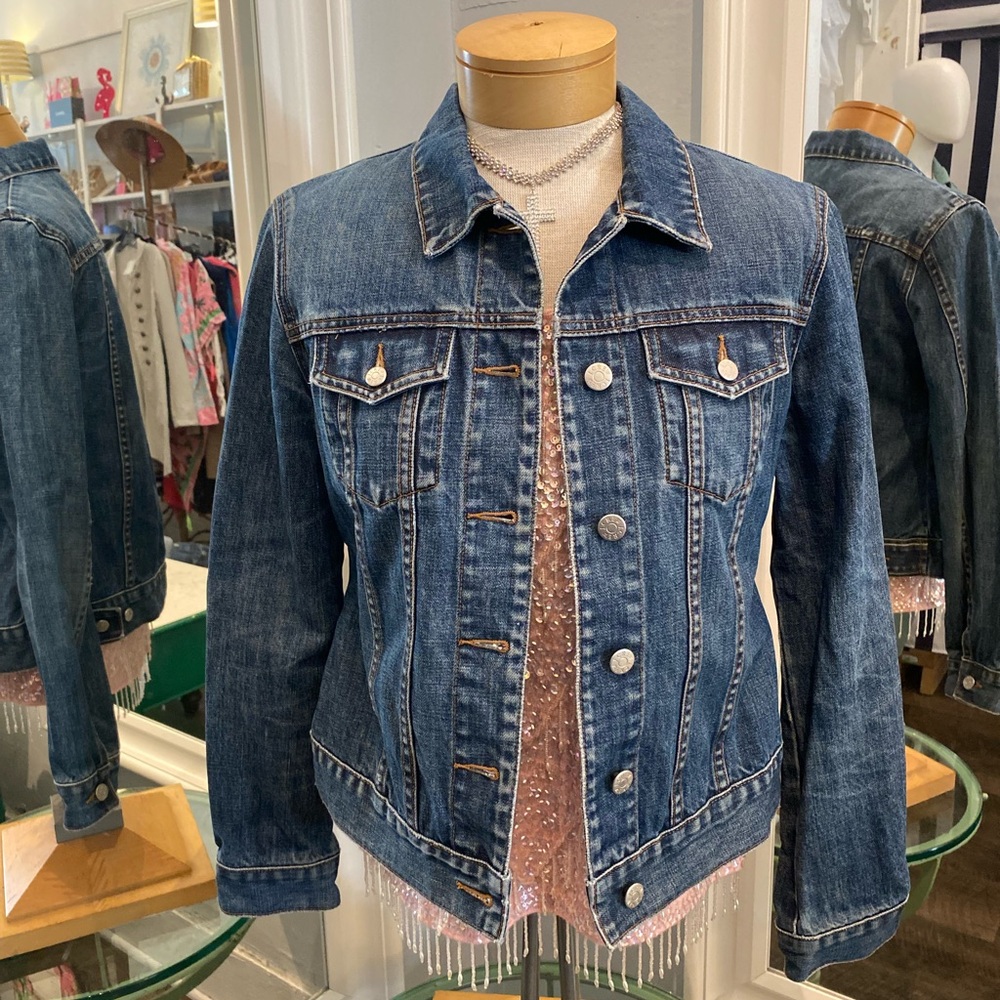 J. Crew Blue Jean Jacket size small